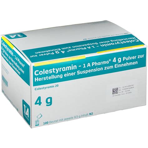 colestyramin 4g pulver